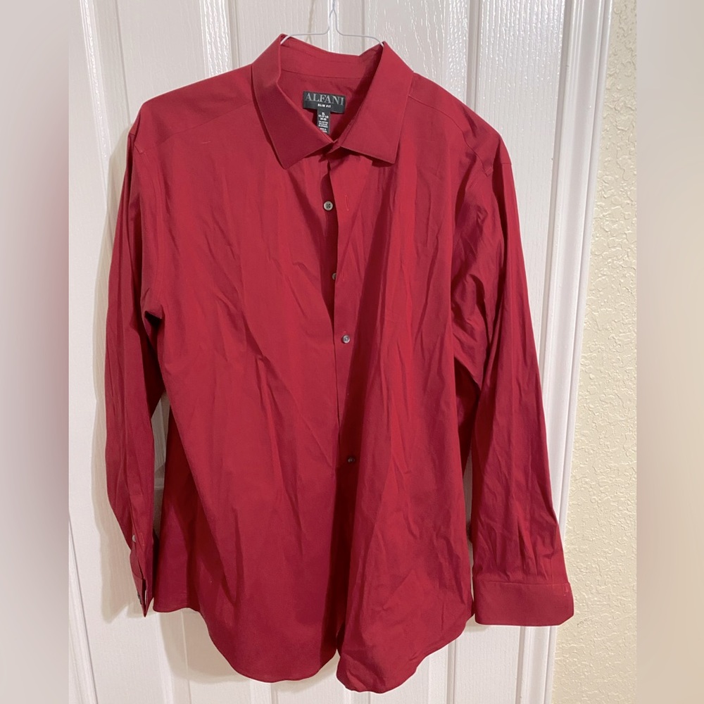 Alfani button down long sleeve